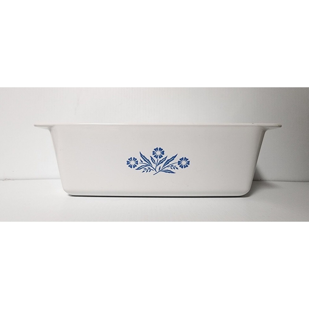 Corning Ware Blue Cornflower P-315-B Loaf Bread Pan  9x5x3
